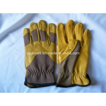 Mechanic Glove -Cow Leather Glove-Working Glove-Safety Glove-